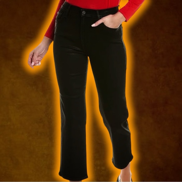 Hudson Jeans Women’s ‘Noa’ High-Rise Straight-Leg Cropped Jeans in “Stellar” 29 - Picture 1 of 16